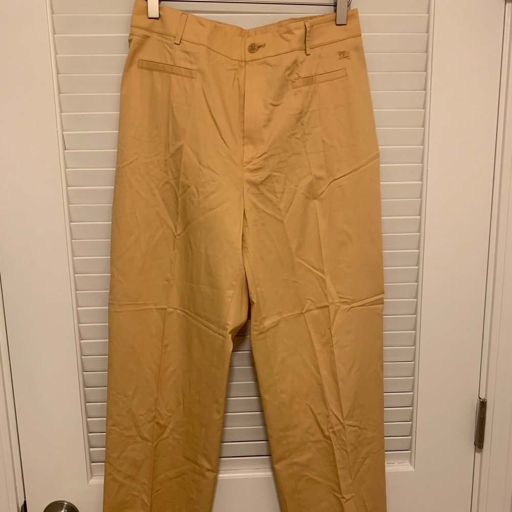 Burberry women’s pants yellow Size 42 US size 8